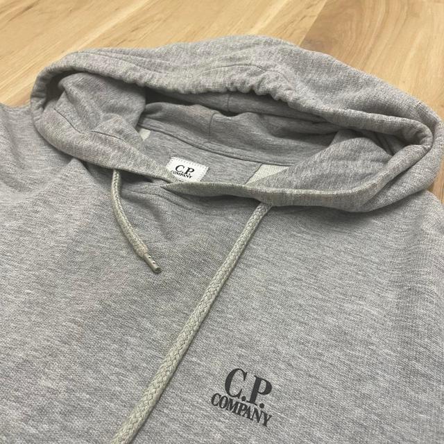 CP Company Men's Hoodie - Grey - S on Productcaster.