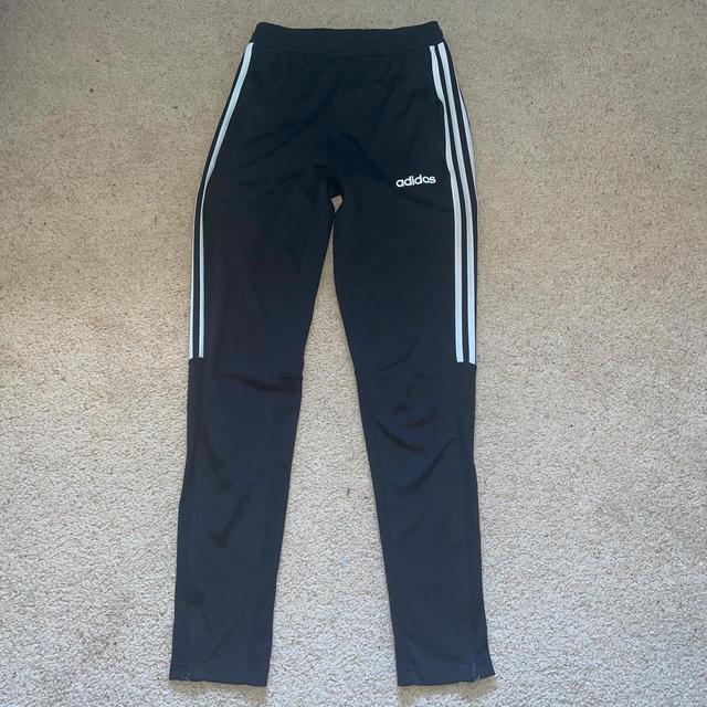 Adidas Men's Sweatpants - Black/White - XS on Productcaster.