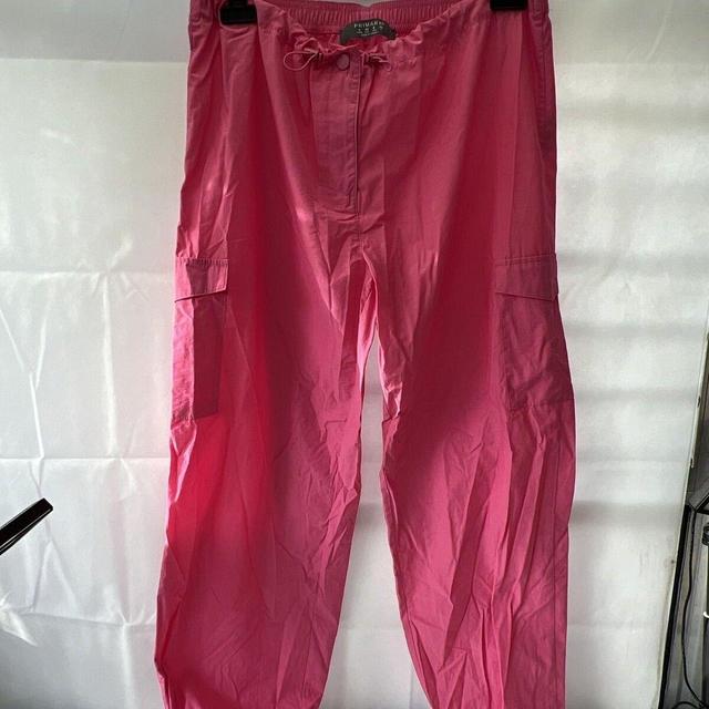 Primark Women's Trousers - Pink - UK 12 on Productcaster.