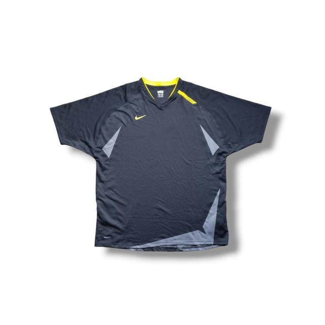 Nike Men's T-shirt - Black/Grey - XL on Productcaster.