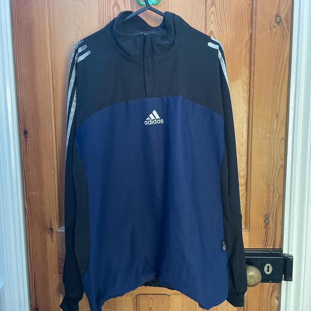 Adidas Men's Jacket - Navy - M on Productcaster.