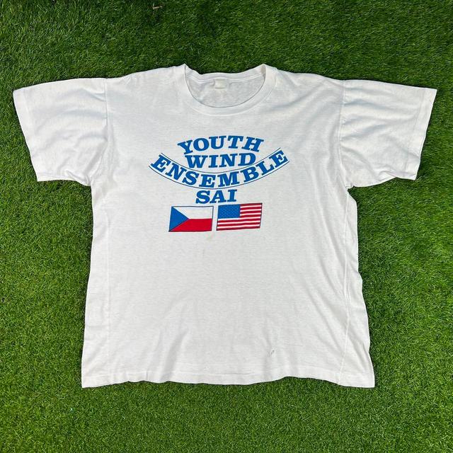 American Vintage Men's T-shirt - White - M on Productcaster.