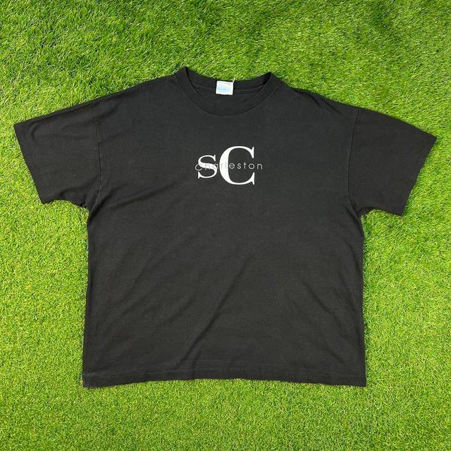 American Vintage Men's T-shirt - Black - XL on Productcaster.