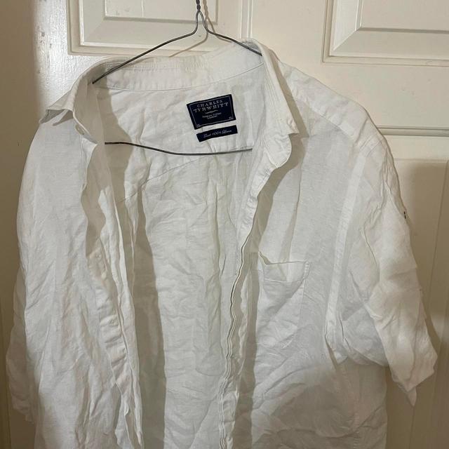 Charles Tyrwhitt Men's Shirt - White - XL on Productcaster.