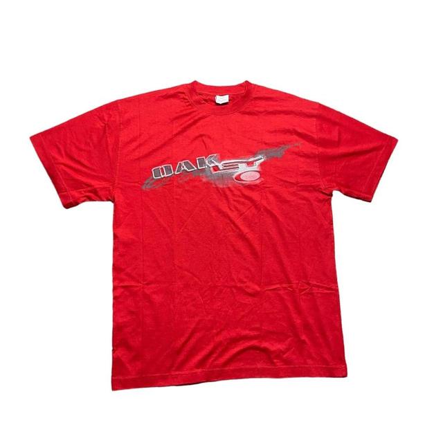 Oakley Men's T-shirt - Red - M on Productcaster.