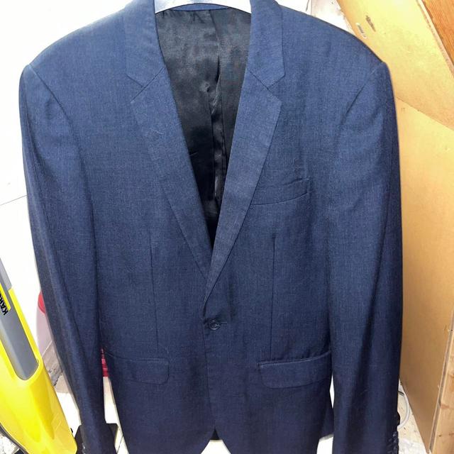 Topman Men's Tailored jacket - Blue - S on Productcaster.