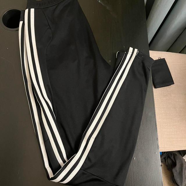 Adidas Men's Sweatpants - Black/White - M on Productcaster.