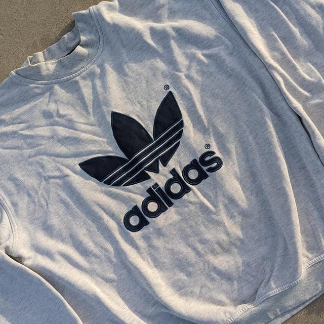 Adidas Originals Men's Sweatshirt - Grey - L on Productcaster.