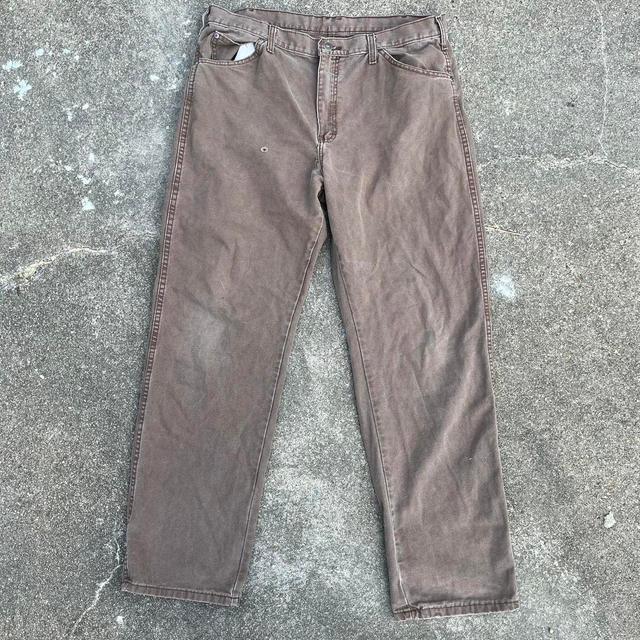 Dickies Men's Trousers - Brown - 36" on Productcaster.