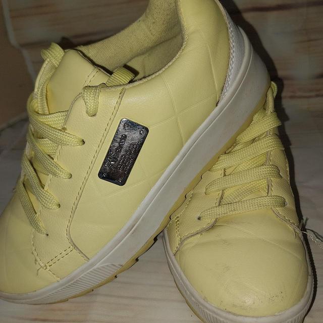 River Island Kids' Trainers - Yellow - 13-13.5 on Productcaster.