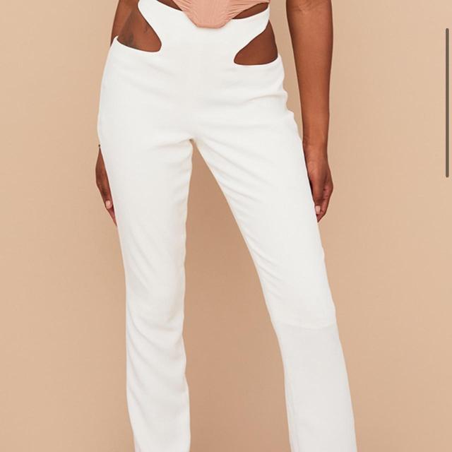 House of CB Women's Trousers - White - S on Productcaster.