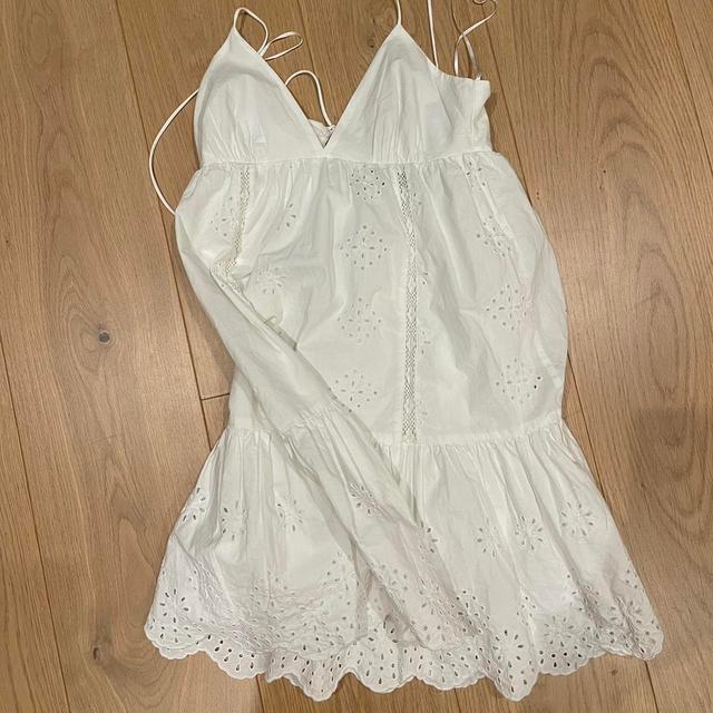 Zara Women's Dress - White - S on Productcaster.