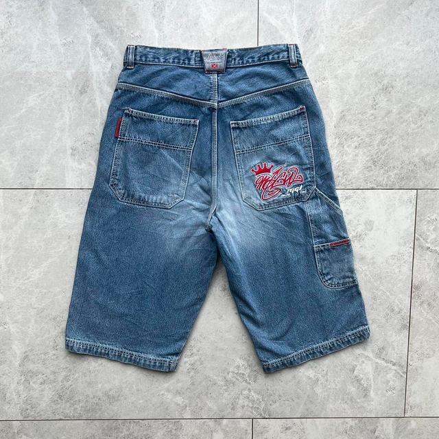 Vintage Men's Shorts - Blue - 33" on Productcaster.