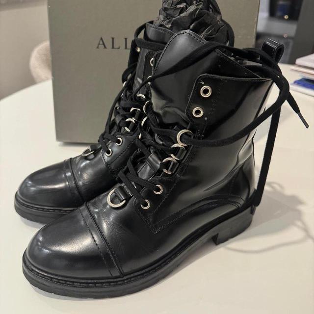 AllSaints Women's Boots - Black - UK 4.5 on Productcaster.