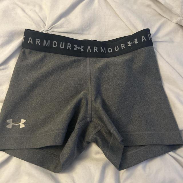 Under Armour Women's Shorts - Grey - UK 6 on Productcaster.