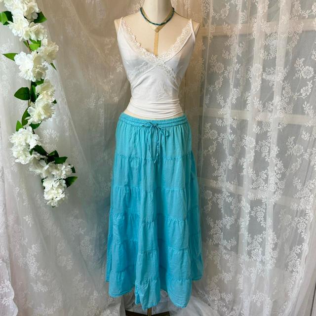 Cherokee Women's Festival Skirt - Blue - S on Productcaster.