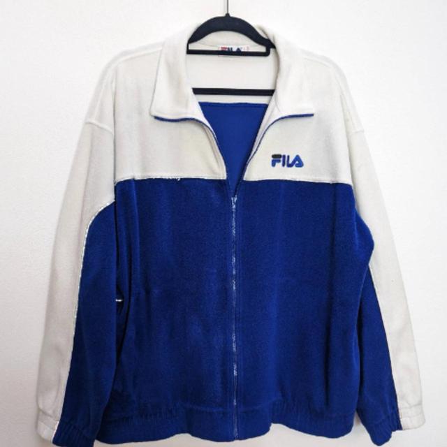 Fila Men's Outdoors Jacket - White - L on Productcaster.