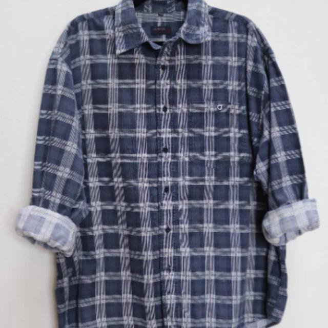 Vintage Men's Shirt - Blue - XXL on Productcaster.