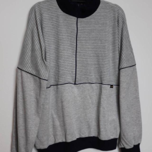 Vintage Men's Sweatshirt - Grey - XL on Productcaster.