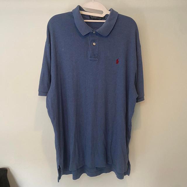 Polo Ralph Lauren Men's Polo shirt - Blue/Red - XL on Productcaster.