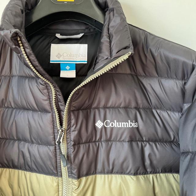 Columbia Sportswear Men's Puffer Jacket - Khaki - L on Productcaster.