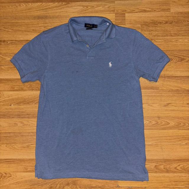 Ralph Lauren Men's Polo shirt - Blue - XL on Productcaster.