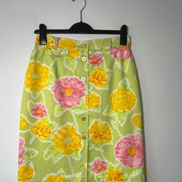 Escada Women's Cotton Skirt - Multi - UK 10 on Productcaster.