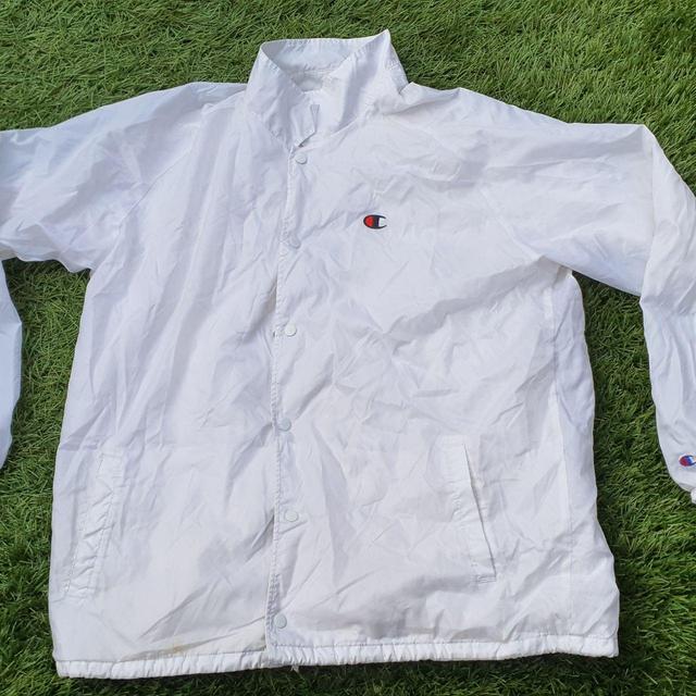 Champion Men's Coat - White - XXL on Productcaster.