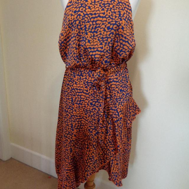 Forever Unique Women's Maxi Dress - Orange/Blue - 12 on Productcaster.