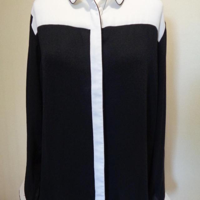 Next Women's Blouse - Black/Cream - 14 on Productcaster.