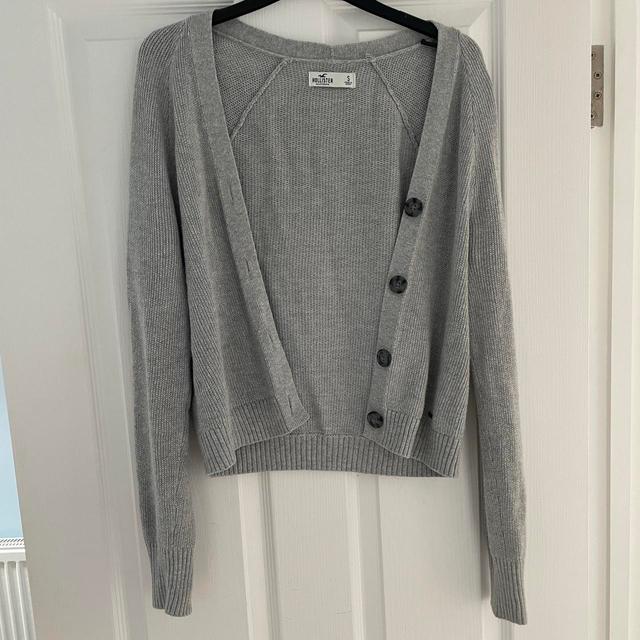 Hollister Co. Women's Cardigan - Grey - 8 on Productcaster.