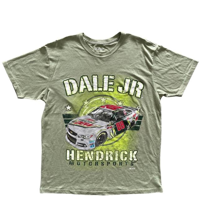 NASCAR Men's T-shirt - Green - L on Productcaster.