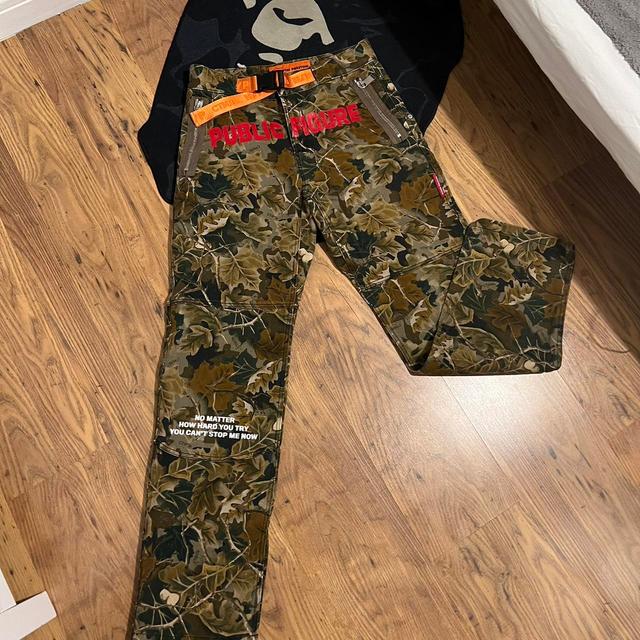 Heron Preston Women's Jeans - Green/Multi - UK 10 on Productcaster.