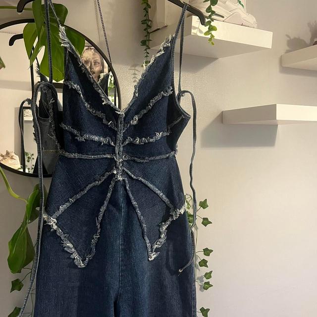 TFNC Women's Jumpsuit - Blue/Navy - S on Productcaster.