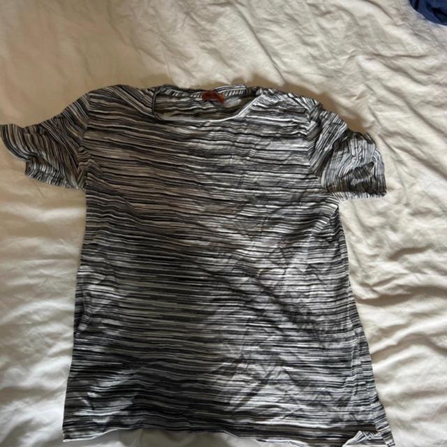 M Missoni Men's T-shirt - Black/White - S on Productcaster.