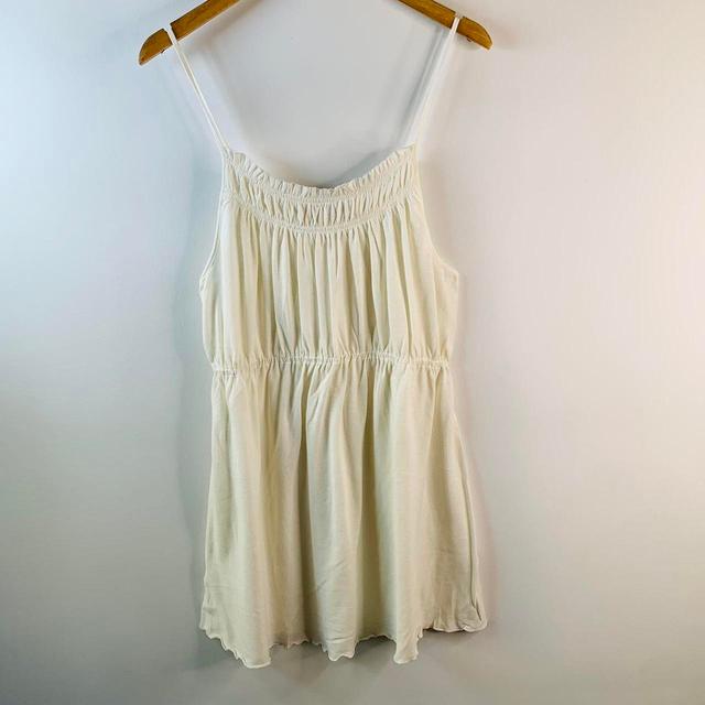 Free People Women's A-line Dress - Cream - L on Productcaster.