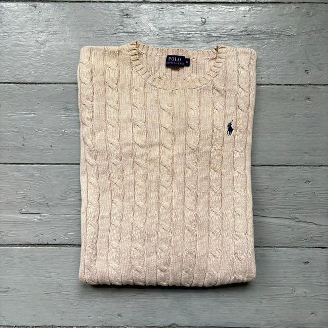 Ralph Lauren Women's Jumper - Cream - M on Productcaster.