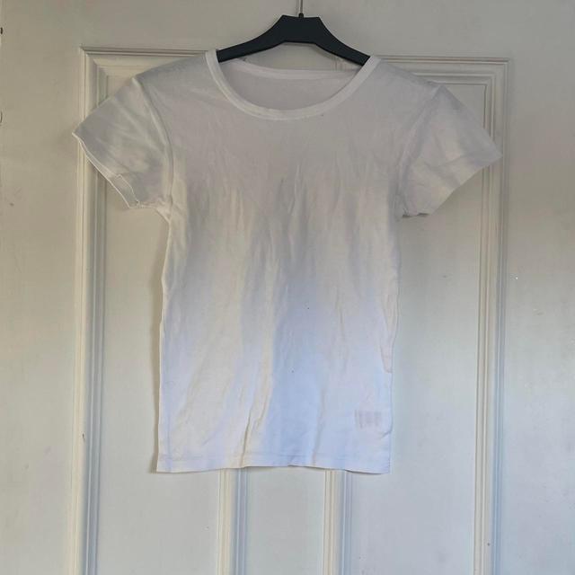 John Lewis Kids' T-shirt - White on Productcaster.