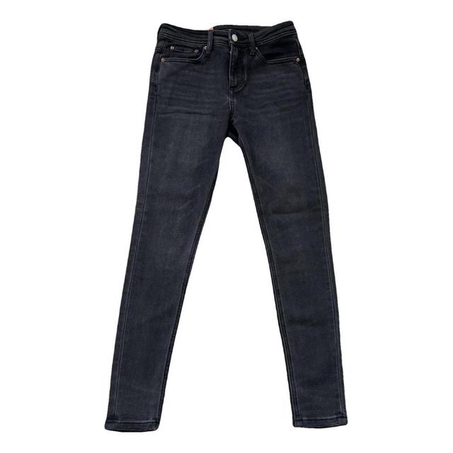 Acne Studios Women's High waisted Jeans - Grey - 24" on Productcaster.