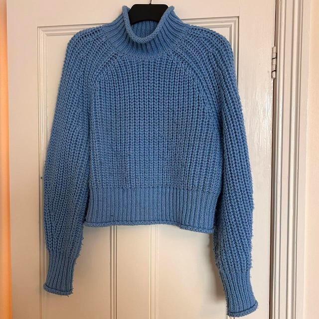 H&M Women's Jumper - Blue - 12 on Productcaster.