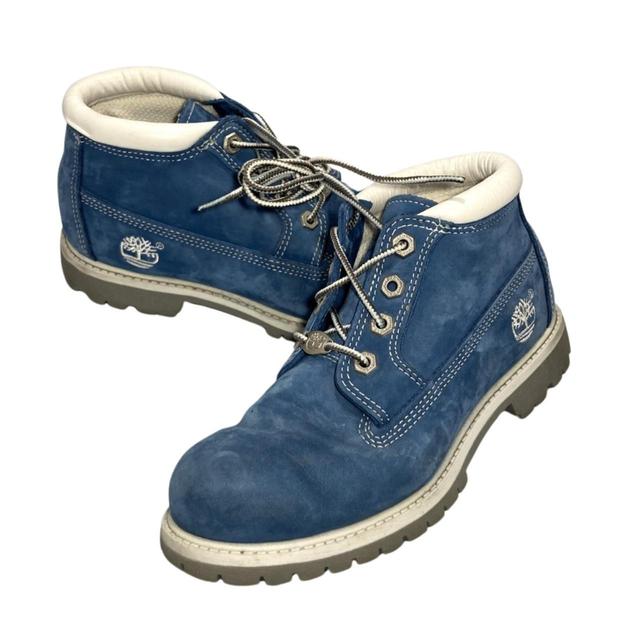 Timberland Women's Lace up Boots - Blue - UK 5 on Productcaster.