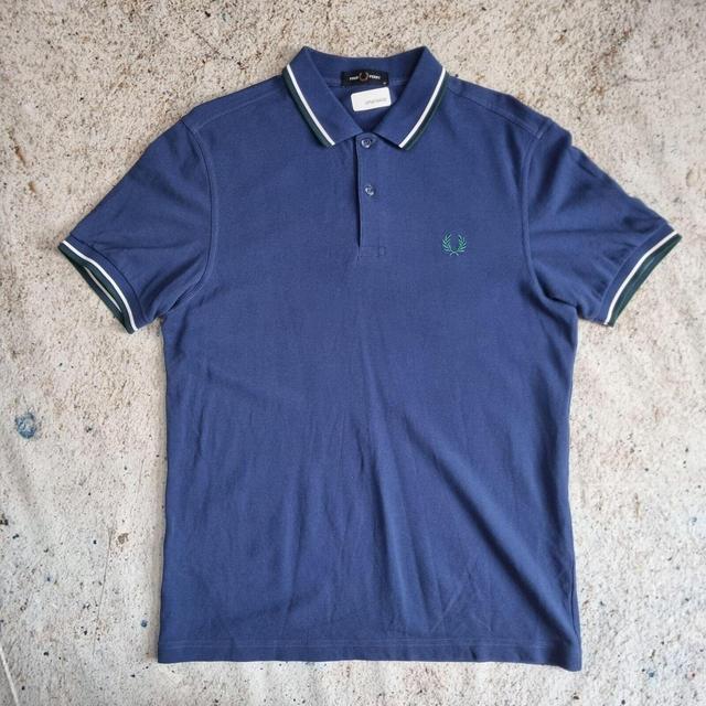 Fred Perry Men's Polo shirt - Blue - M on Productcaster.