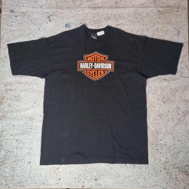 Harley Davidson Men's T-shirt - Black - 3XL on Productcaster.