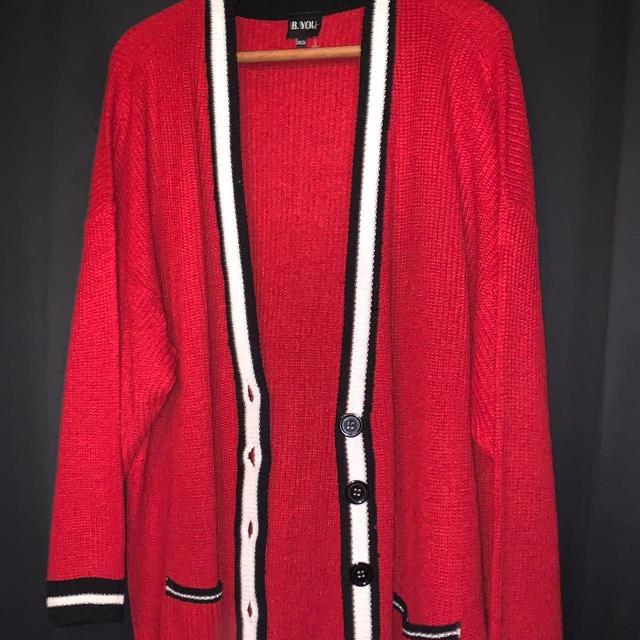 Women's Cardigan - Red - XL on Productcaster.