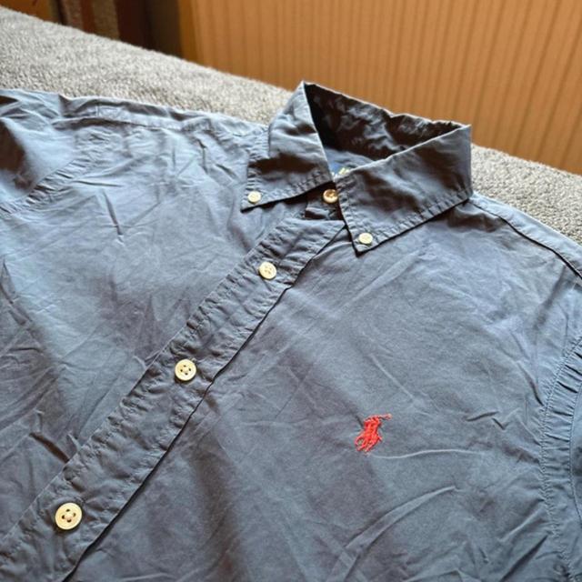 Polo Ralph Lauren Men's Shirt - Navy/Red - S on Productcaster.