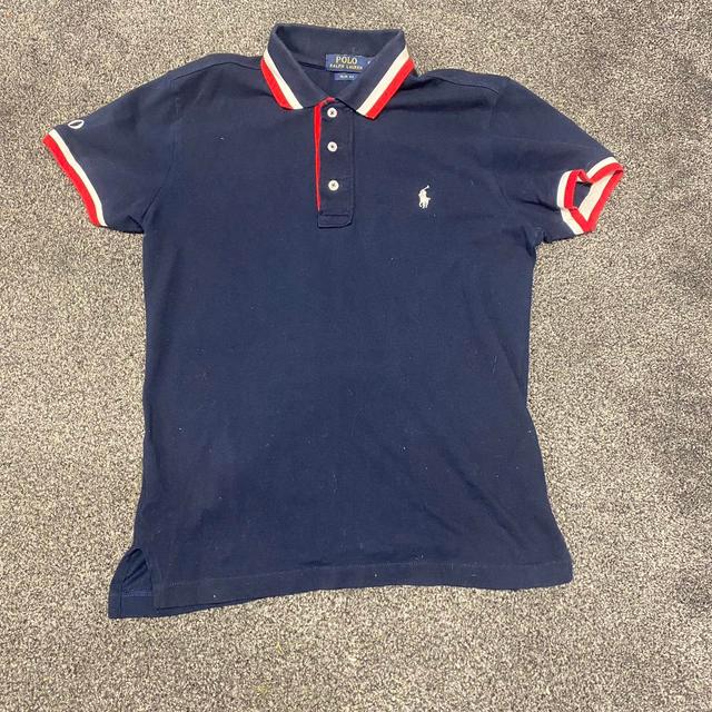 Polo Ralph Lauren Men's Polo shirt - Navy - S on Productcaster.