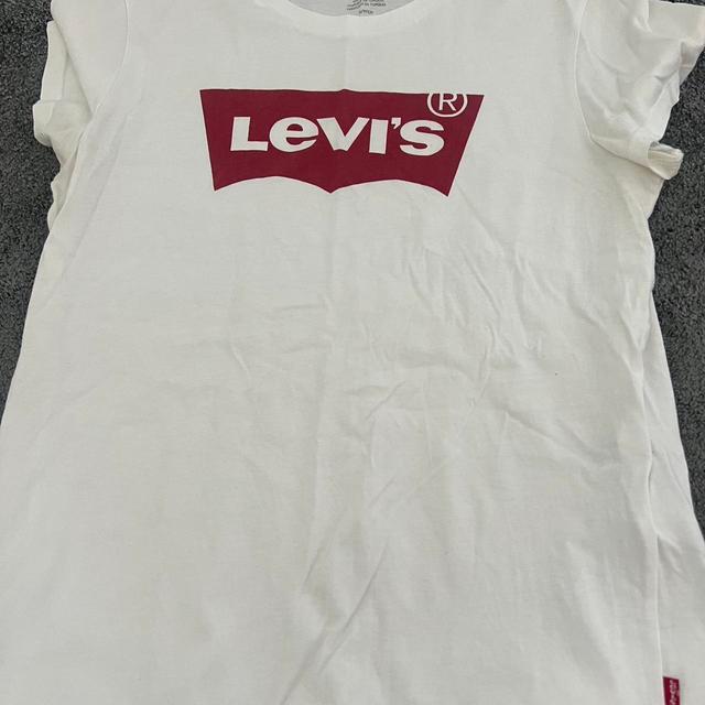 Levi's Men's T-shirt - White - S on Productcaster.