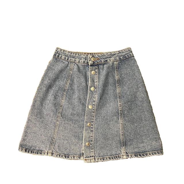 Pull&Bear Women's Mini Skirt - Blue - S on Productcaster.