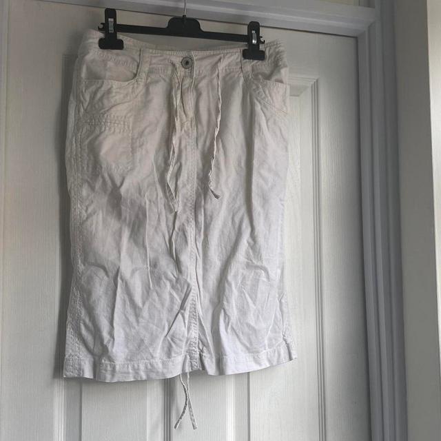 Next Women's Skirt - White - UK 6 on Productcaster.