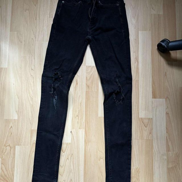 Topman Men's Jeans - Black - 28" on Productcaster.